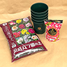 バラ新苗　植え付けセット